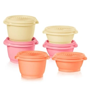 Tupperware® 12-piece Heritage Mini Storage Bowl Set - Warm - Picture 1 of 3