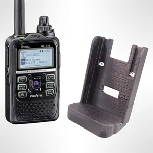 Desk Stand Holder Display for ICOM ID31 & ID51 Ham Radio Transceivers - Picture 1 of 9