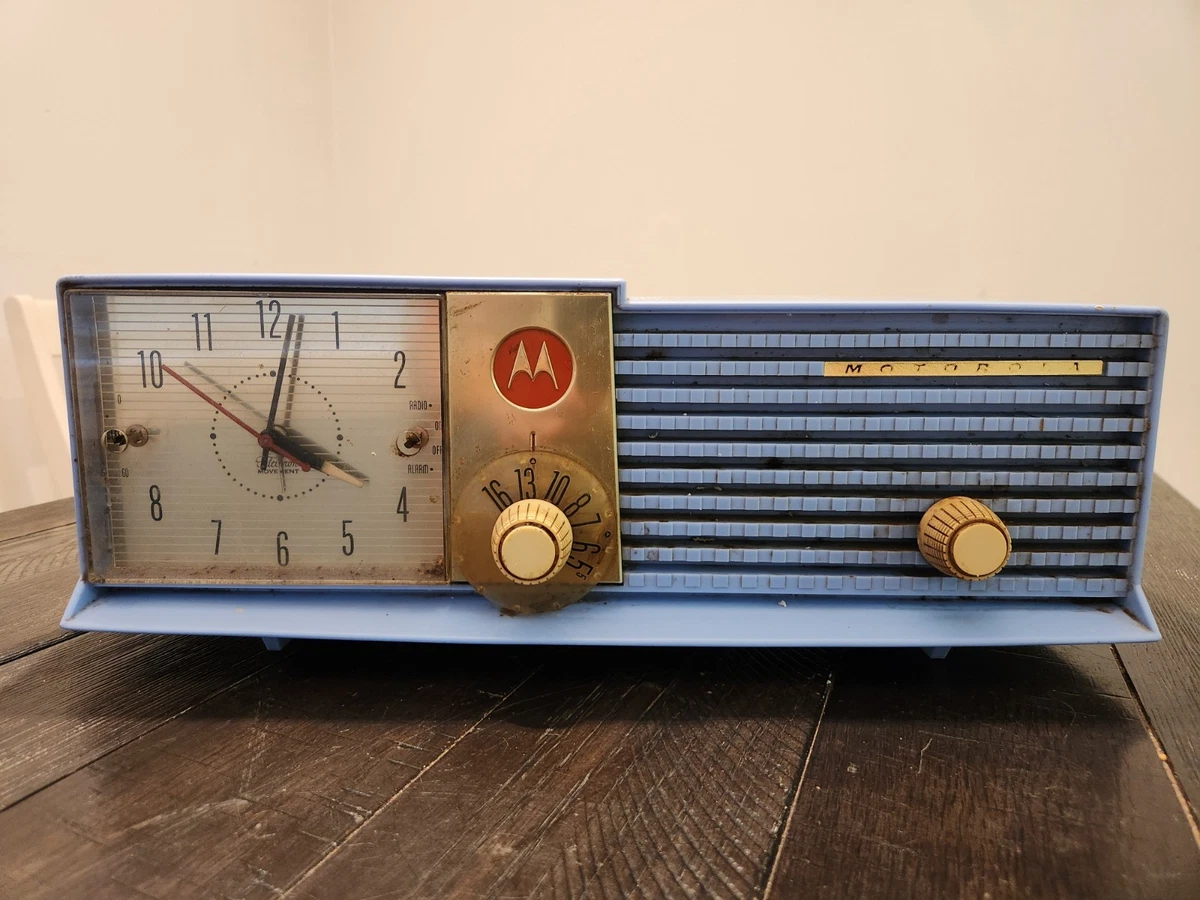 レトロ ジャンク MOTOROLA モトローラ クロック ラジオ Extremely Rare