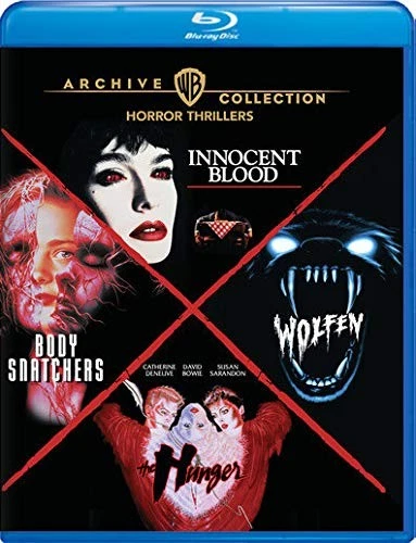 Horror Thrillers 4-film Collection Blu-ray DVD Angela Bassett Chazz Palmi