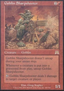 MTG English Goblin Sharpshooter NM Normal Onslaught - Picture 1 of 1