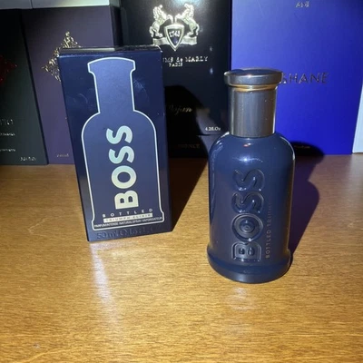 Boss Bottled Triumph Elixir 1,6 oz / 50 ml perfume spray intenso para hombres Foto 1 de 4