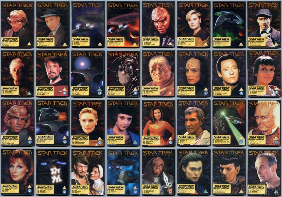 DVD Star Trek Next The Generation Collector's Edition Pick your own max £3 p&p - Image 1 of 1