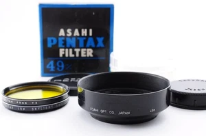 Pentax Lens Hood for 50mm f/1.4 w/Cap & Filter Excellent+5 Y3222 - Picture 1 of 22