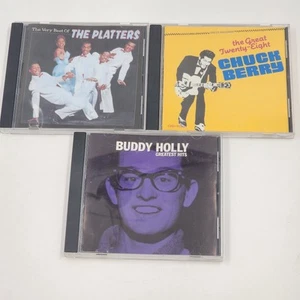 3 Rock DooWap CDs Buddy Holly OH BOY Chuck Berry MAYBELLINE Platters PRETENDERS - Imagen 1 de 14