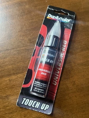 Dupli-color Touch-up Paint Universal Bright Red Genuine OEM Ford GM Toyota Kia - Image 1 of 4