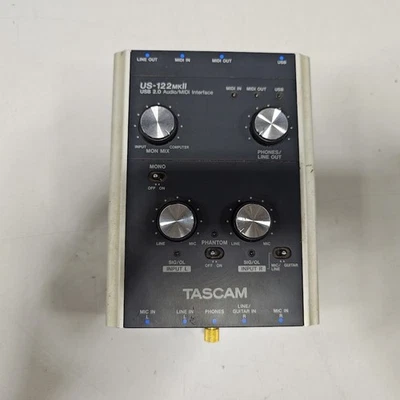 Tascam US-122MKII USB Audio/Midi Interface - Für Teile / Reparatur - Bild 1 von 4