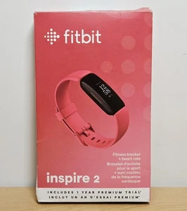 Fitbit Inspire 2 Health & Fitness Tracker | Desert Rose | One Size | W/ Charger - Picture 1 of 6