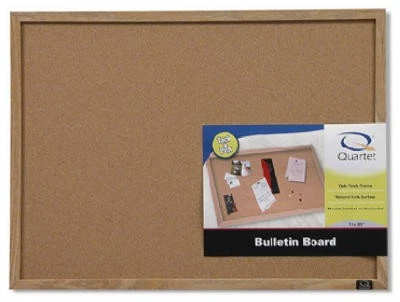Cork Bulletin Board with Wood Frame, 17 x 23 In. - 35-380342Q - Image 1 of 1