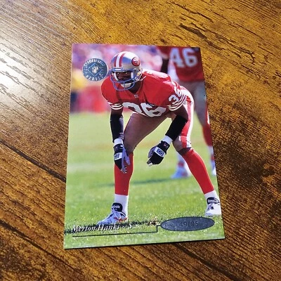1995 SP Championship Football Card #207 Merton Hanks - Image 1 of 2
