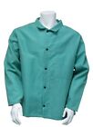Chicago Protective Apparel 30" FR 100% Cotton Green Welding Coat/Jacket, 4XLarge