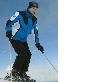 Snow Ski Suit  Jacket Hiking Water/Wind Proof Blue/Black SZ M-XXL for men 3M - image 1 of 4