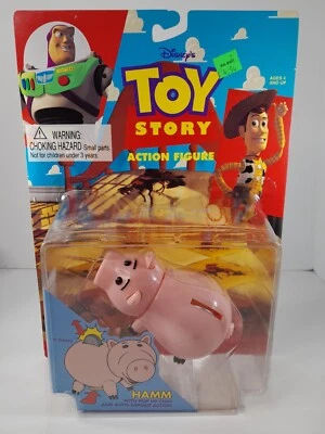 Vintage Disney Toy Story Hamm Pop Up Coin Action Figure ThinkWay Toys - Image 1 of 4