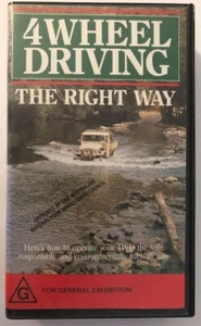 4 Wheel Driving the Right Way VHS. Hosted by Peter Wherritt & Grahame Maxwell. - Picture 1 of 8