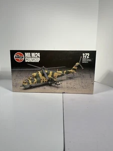 Airfix MIL Mi24 GUNSHIP Hind Helicopter 1/72 Scale Model Kit 9 05017 UNBUILT - Picture 1 of 11