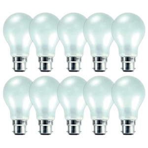10x GE 100W 240V Bayonet BC/B22 Mini GLS Dimmable Incandescent Pearl - Picture 1 of 1