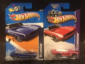 Hot Wheels ~ 2012 & 2013 ~ 2 Stück ~ '69 Camaro Cabrio ~ Chevrolet ~ sauber - Bild 1 von 8
