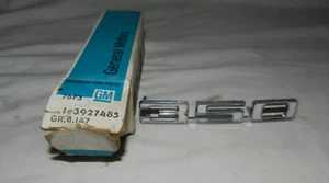 1968 Camaro 350 Fender Emblem Chevy OEM 3927485 GM - Picture 1 of 9