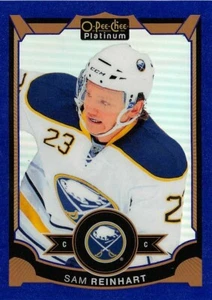 2015-16 O-Pee-Chee Platinum Rainbow Purple #64 Sam Reinhart/25 - Imagen 1 de 2