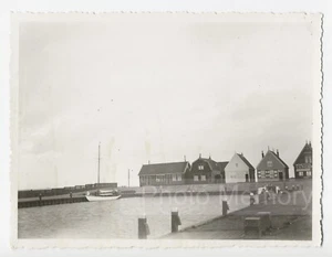 Yacht dans le port de l'Ile Marken, Pays-Bas - Photo Anonyme Snapshot 1939 - Picture 1 of 1