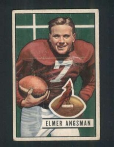 1951 Bowman #97 Elmer Angsman VGEX 100679 