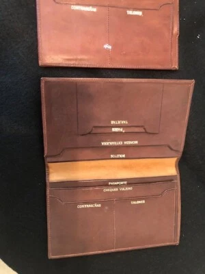 Vintage passport holders  hand tooled from Mexico - Image 1 of 4