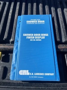 CRL SDFD04 Shower Door Hinge Finish Display Multi - Picture 1 of 8