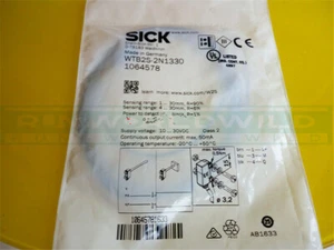 1 szt. nowy do czujnika fotoelektrycznego SICK WTB2S-2N1330 1064578 Wymiana - Zdjęcie 1 z 3