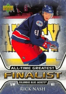 2005-06 Upper Deck All-Time Greatest #17 Rick Nash - Picture 1 of 2