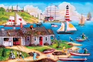 MasterPieces Painter's Point 5000-teiliges Puzzle von Joseph Holodook - Bild 1 von 4