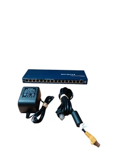 NetGear ProSafe (FS116) 16-Ports 10/100 External Switch tested working - Picture 1 of 5
