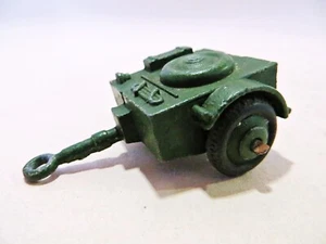 DINKY 162b 'REMOLQUE AMMO LIMBER PARA PISTOLA' EJÉRCITO/MILITAR. VINTAGE. ORIGINAL. BUENO. - Imagen 1 de 6