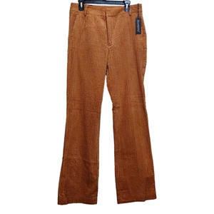 [BLANKNYC] Anthropologie 30 Next Date Wide Wale Cord Flare Orange High-Raise - Bild 1 von 6