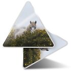 2 x Triangle Stickers 10 cm - Dartmoor Pony Devon England  #3228