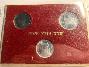 elf Vatican City 3 pc Unc Set 1959 Pope Saint John XXIII - Picture 1 of 2