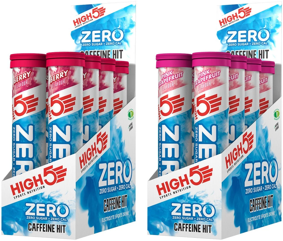 High 5 Zero Caffeine Hit Electrolyte Hydration Sports Drink Tablets Box Of 8 - Image 1 of 1