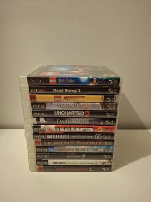 PlayStation 3 PS3 Game Lot of 13 Uncharted, Ninja Gaiden, Lego, Darksiders - Image 1 of 4