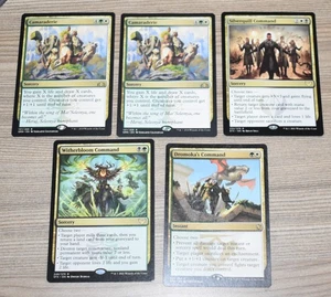 MTG 5x Raro Cameratismo, Silverquill / Witherbloom / Comando Dromoka - Foto 1 di 2