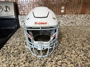 Riddell SpeedFlex Football Helm weiß mit Gesichtsmaske Youth Medium 2025 - Bild 1 von 10