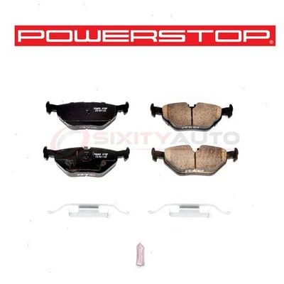 PowerStop Rear Disc Brake Pad & Hardware Kit for 2000 BMW 328Ci - Service sl Foto 1 de 4