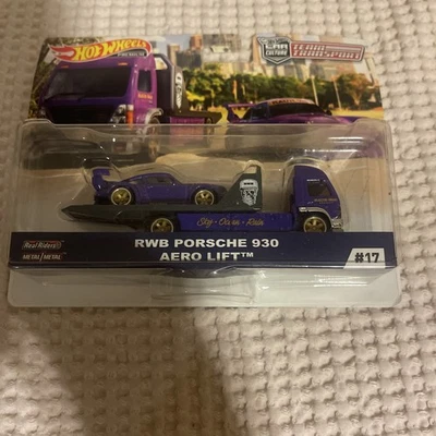 Porsche 930 y Aero Lift Hot Wheels 1:64 RWB Foto 1 de 4