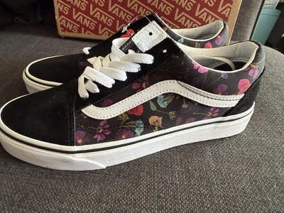 VANS Floral Shoes Women Uk Size 5 - Image 1 of 4