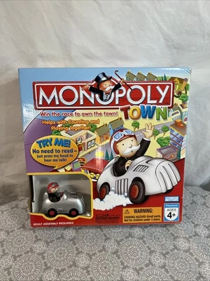 Monopoly Town Round Circle Board Game Hasbro Complete 2007 *Sound Works* - Image 1 of 4