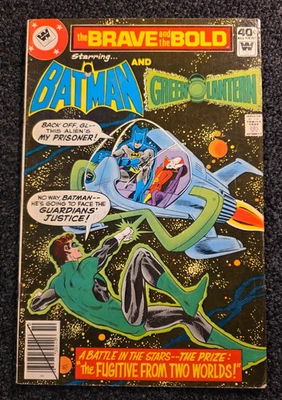 BRAVE AND THE BOLD 155 VARIANT Whitman Vintage BATMAN GREEN LANTERN V 1 1979 DC - Image 1 of 2