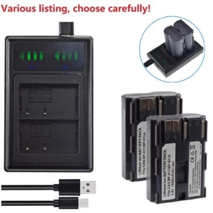 BP-511 Battery or Dual Charger for Canon PowerShot G1 G2 G3 G5 G6 Pro1, Pro 90 - Picture 1 of 28