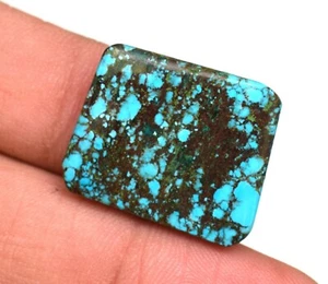Natural Certified Blue Bisbee Turquoise Cabochon 12.70 Ct Loose Gemstone - Picture 1 of 5