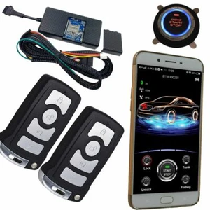 Sistema de alarma de automóvil 2g llave inteligente motor arranque y parada vehículo Bluetooth - Imagen 1 de 11