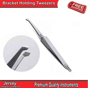 Ortho Bracket Holding Tweezers Dental Bracket Placing Reverse Action Forceps CE - Picture 1 of 5