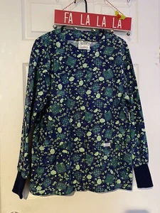 CREST COTTON SMALL S SHAMROCK SCRUB JACKET - Picture 1 of 3