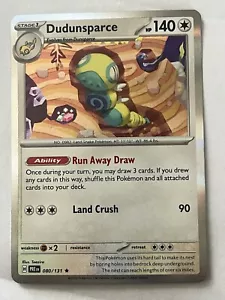 Dudunsparce 80/131 Reverse Holo | Prismatic Evolutions - Picture 1 of 2